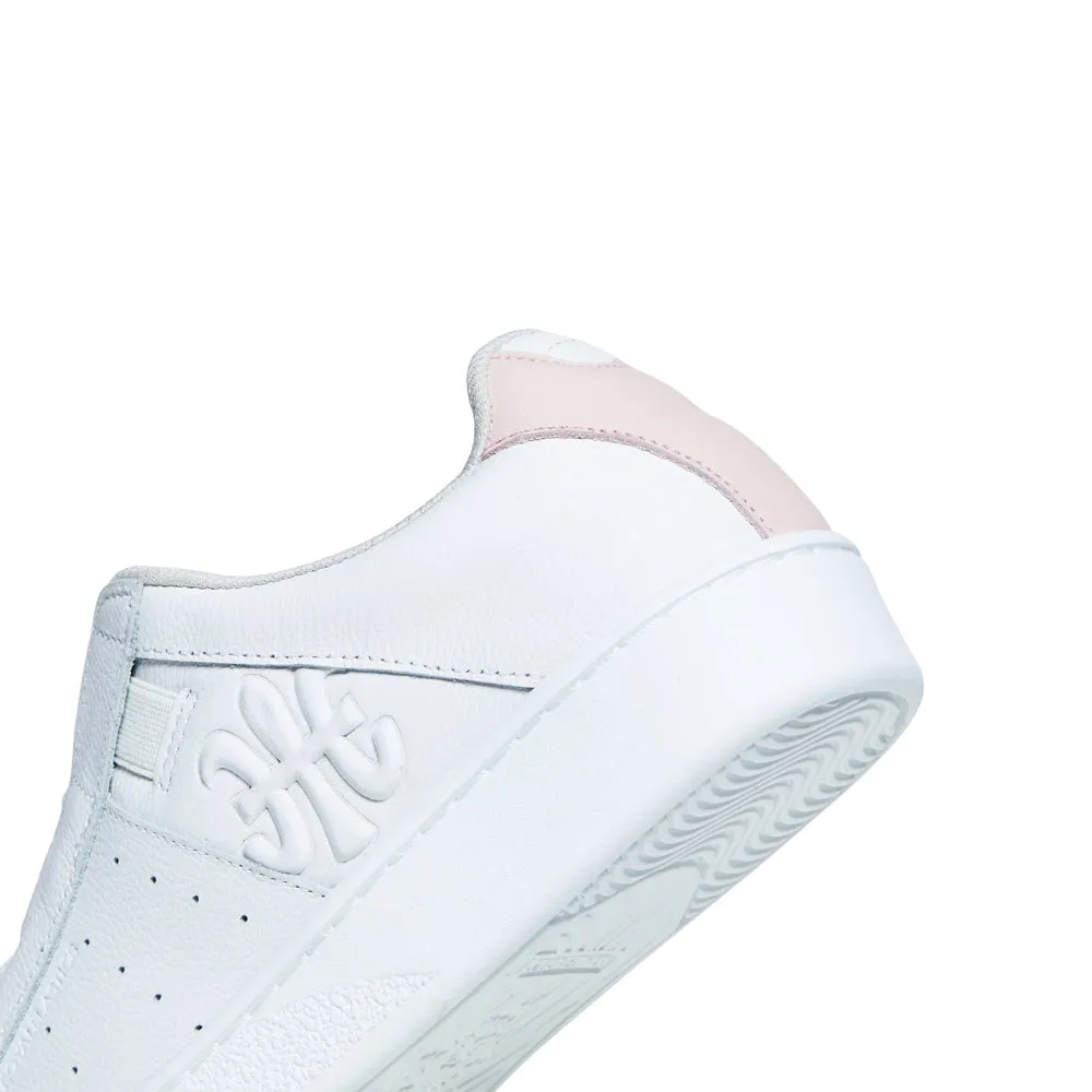 Women's Icon Genesis White Pink Leather Sneakers 91902-016