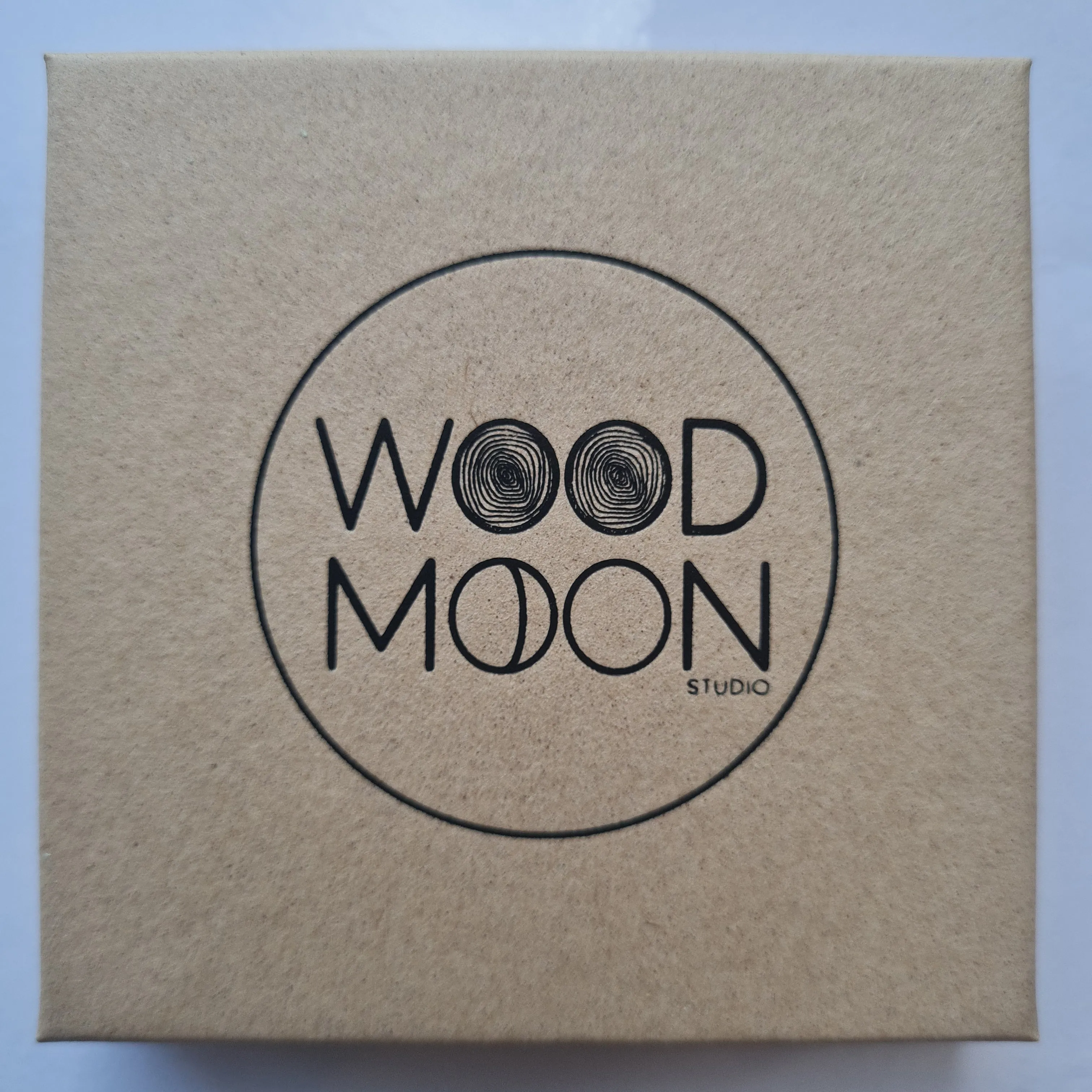 Wood Moon - Sun Earrings